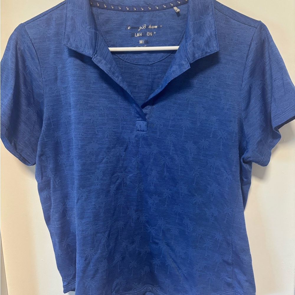 Tommy Bahama Women's Blue Button Down Shirt